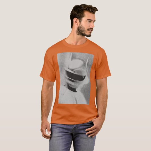 CRO on Helmet funny T-shirt (Voorkant volledig)