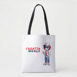 CRO@ - Wit Tote Bag