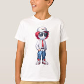 CRO@ - Wit voor & achter T-shirt (Voorkant)