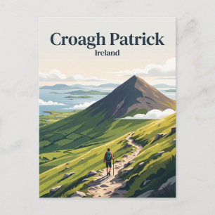 Croagh Patrick Ierland Briefkaart