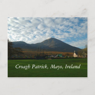 Croagh Patrick, Mayo Ierland Briefkaart