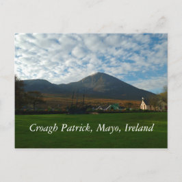 Croagh Patrick, Mayo Ierland Briefkaart
