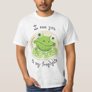 Croak Couture, "Tot ziens in mijn kikkerlichten!" T-shirt