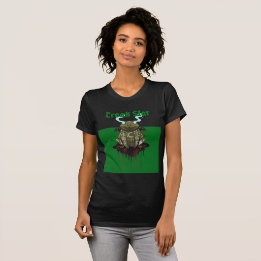 Croak Star T-shirt (Voorkant volledig)