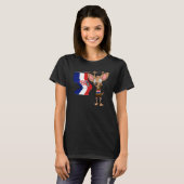 Croat Chihuahua T-shirt (Voorkant volledig)