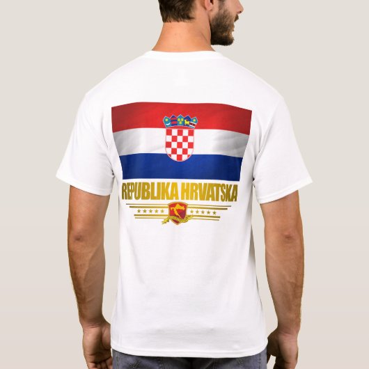 Croat Pride T-shirt (Achterkant)