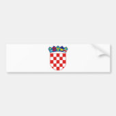 CROATIA BUMPERSTICKER (Voorkant)