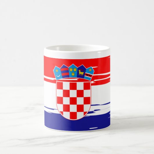 Croatia Coffee Scoop – Traditional Croatian Design Magische Mok (Center)