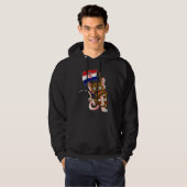 Croatia Fan Mouse Hoodie (Voorkant volledig)