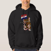 Croatia Fan Mouse Hoodie (Voorkant)