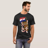 Croatia Fan Mouse T-shirt (Voorkant volledig)