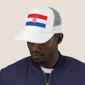 CROATIA FLAG TRUCKER PET (In situ)