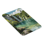 Croatia Illustration Travel Art Vintage Magneet (Rechterzijde)