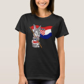 Croatia Rabbit T-shirt (Voorkant)