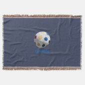 Croatia Soccer Deken (Voorkant)