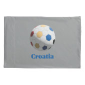 Croatia Soccer Kussensloop (Achterkant)