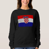 Croatian Croatia Flag Pride Croatian Flag Trui (Voorkant)