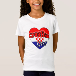 Croatian Girl T-shirt