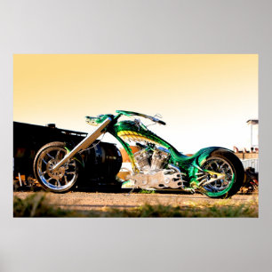 Croc Chopper - motorfiets voor wilde dieren Poster