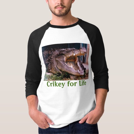 croc, Crikey voor Life T-shirt (Voorkant)
