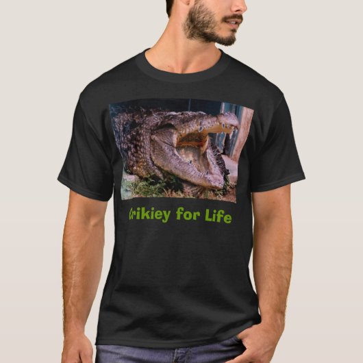 croc, Crikiey for Life T-shirt (Voorkant)