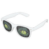 Croc Eyes Retro Party Shades Retro Zonnebril (Gekanteld)