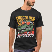 🐊🔥 Croc Loco Vibes T-shirt (Voorkant)