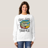Croc Mom Grappige Alligator Lover Familie Kleding Trui (Voorkant volledig)