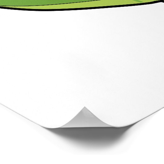 Croc N Roll Funny Crocodile Pun Poster (Hoek)