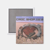 CROC SHOP "Best Of" CD Hoesje Magneet (Voorkant / Achterkant)
