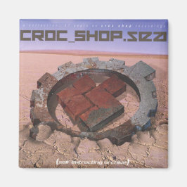 CROC SHOP "Best Of" CD Hoesje Magneet