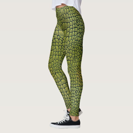 Croc Skin Leggings (Links)