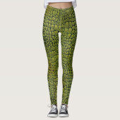 Croc Skin Leggings (Voorkant)