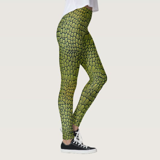 Croc Skin Leggings (Rechts)