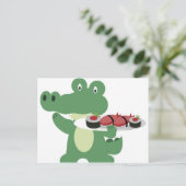 CrocDonalds Briefkaart (Staand voorkant)