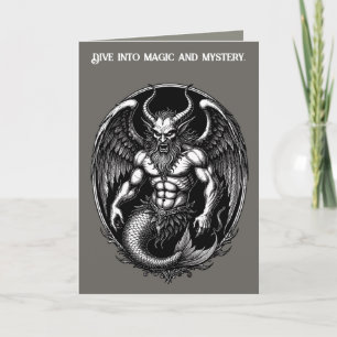 Crocell Sirene van de Heilige Diepten Illustratie Kaart