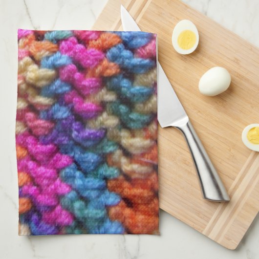 Crochet 1 Handhanddoek Theedoek (Quarter Fold)