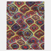 Crochet Blanket bywhacky Fleece Deken (Voorkant)