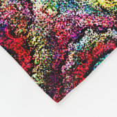 Crochet Blanket bywhacky Fleece Deken (Hoek)