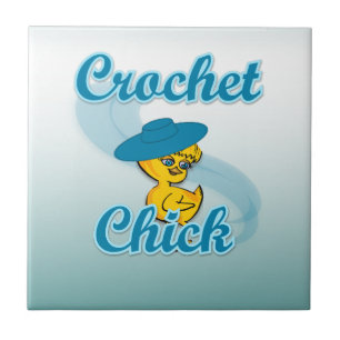 Crochet Chick #3 Tegeltje