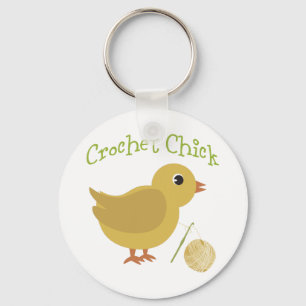 Crochet Chick Sleutelhanger