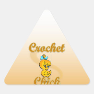 Crochet Chick Sticker
