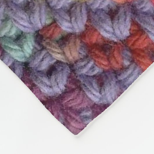 Crochet Club Fleece Deken (Hoek)