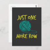 Crochet Crocheting Knitting Briefkaart (Voorkant / Achterkant)