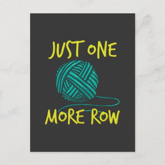 Crochet Crocheting Knitting Briefkaart (Voorkant)