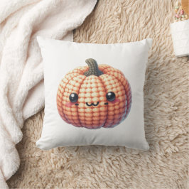 Crochet Cute Pumpkin Kussen