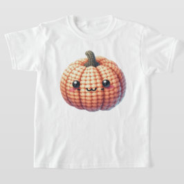 Crochet Cute Pumpkin T-shirt