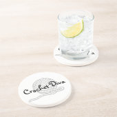 Crochet Diva Zandsteen Onderzetter (Zijkant)