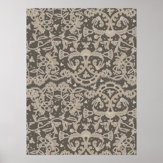 Crochet Embroidery Creation Poster (Voorkant)