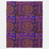 Crochet Fleece Deken (Voorkant)